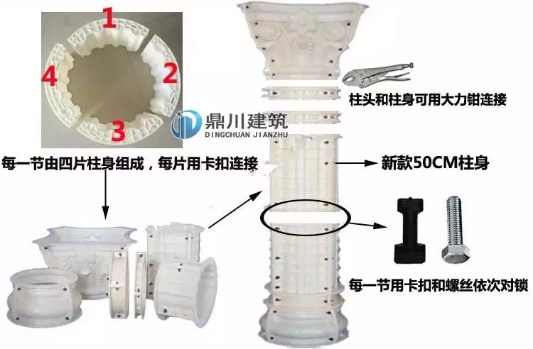 欧式风格别墅怎能少了罗马柱？来看罗马柱的完美应用！